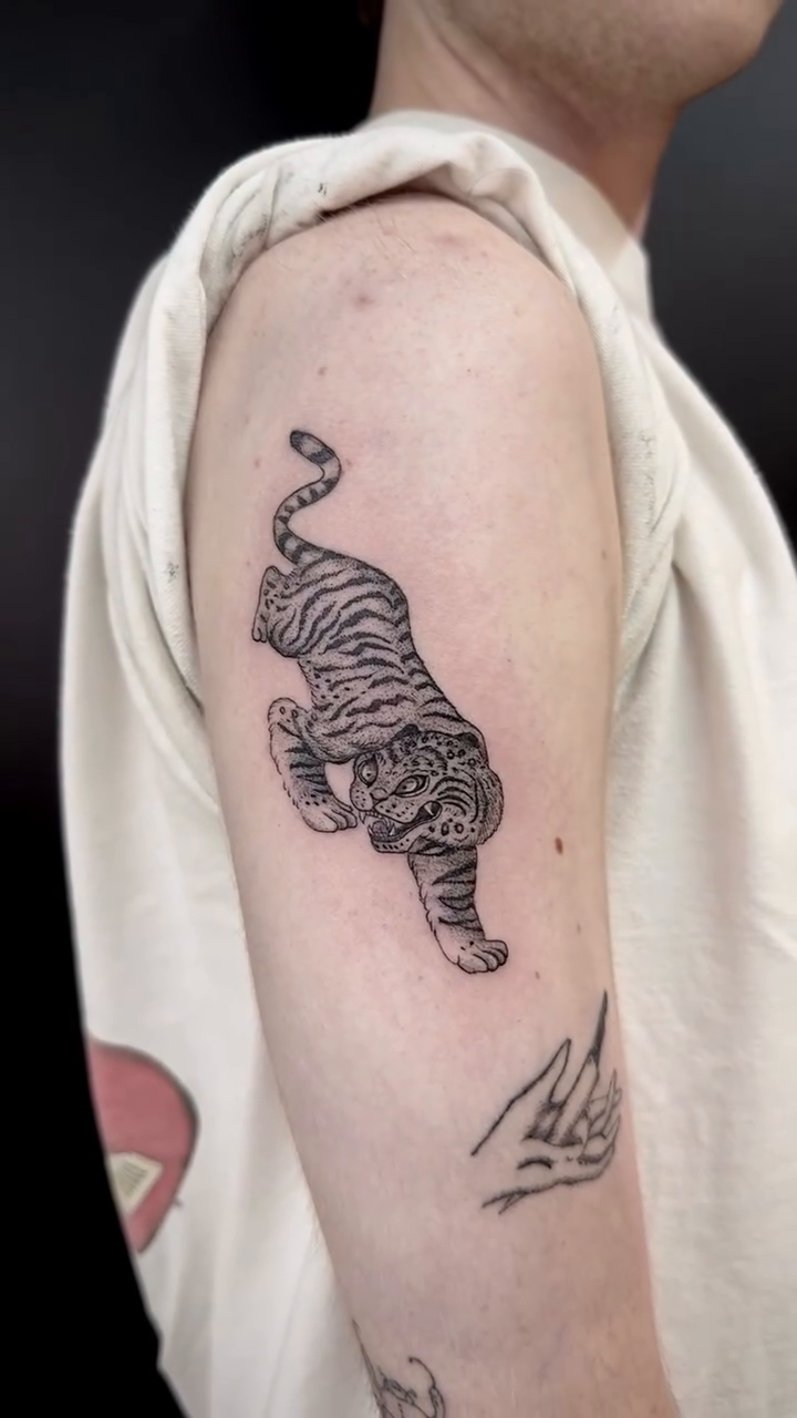 Tattoo by @naleak_tattoo — japanese_irezumi, black_and_grey
