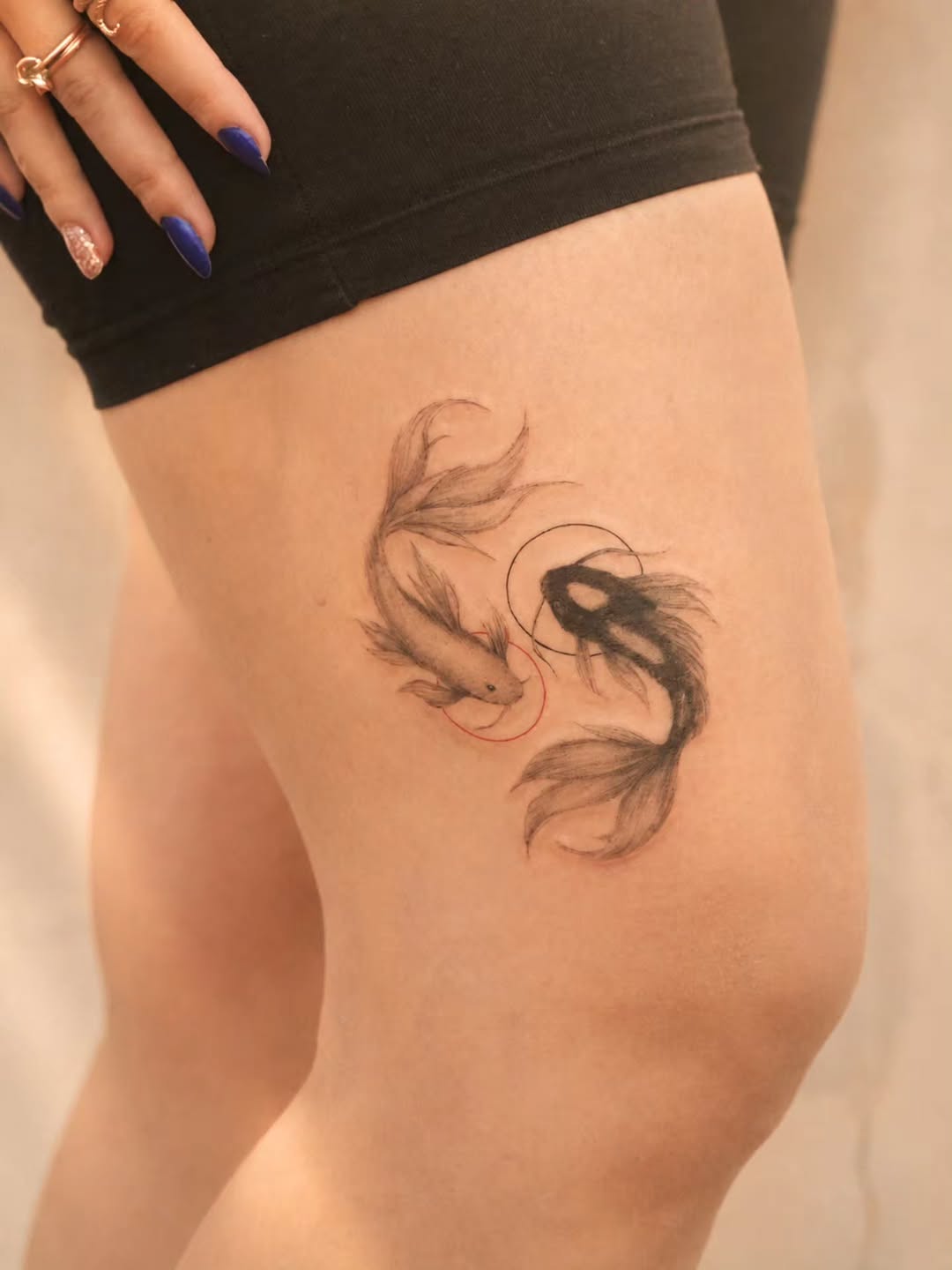 Tattoo by @haesol_ink β fine_line, black_and_grey
