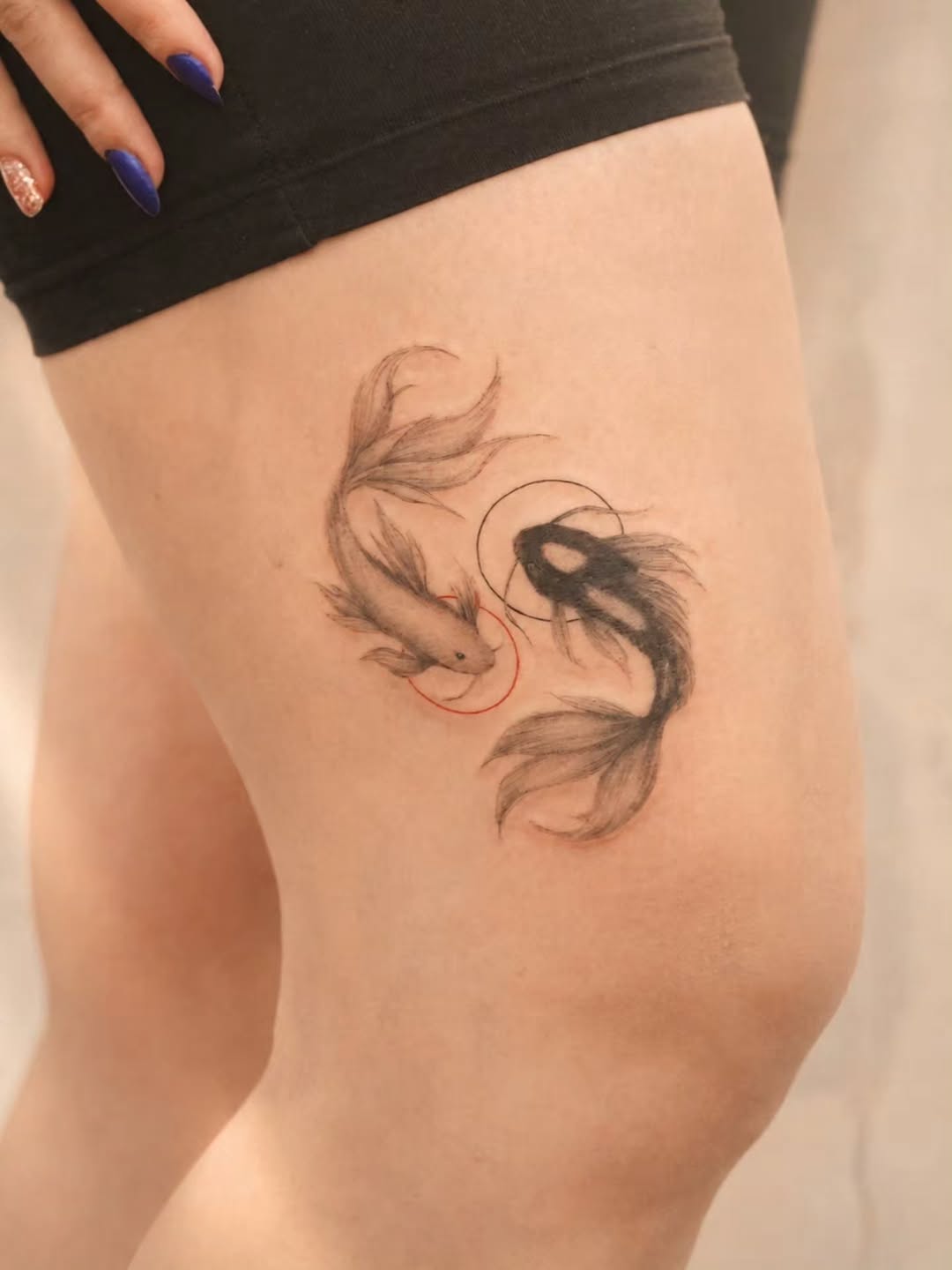 Tattoo by @haesol_ink β fine_line, black_and_grey