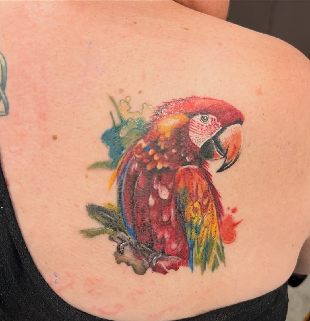 Tattoo by @ravenwrathmore โ realism, watercolor