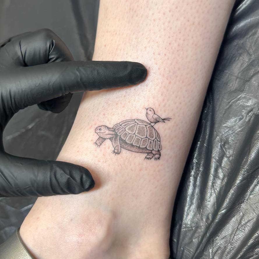 Tattoo by @beccasuetattoo โ fine_line, realism