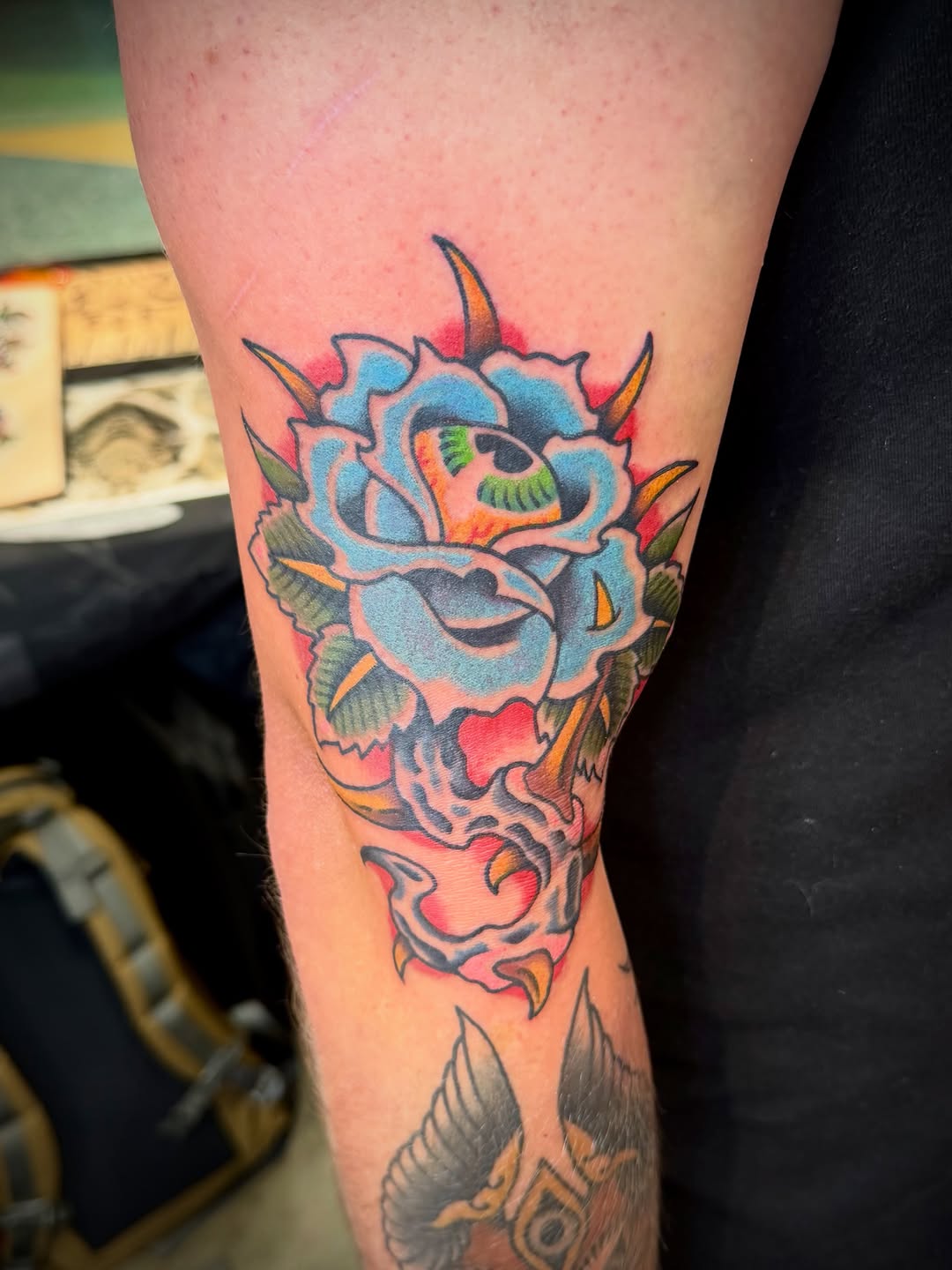 Tattoo by @minnesota_mitch_tattoo — neo_traditional, black_and_grey