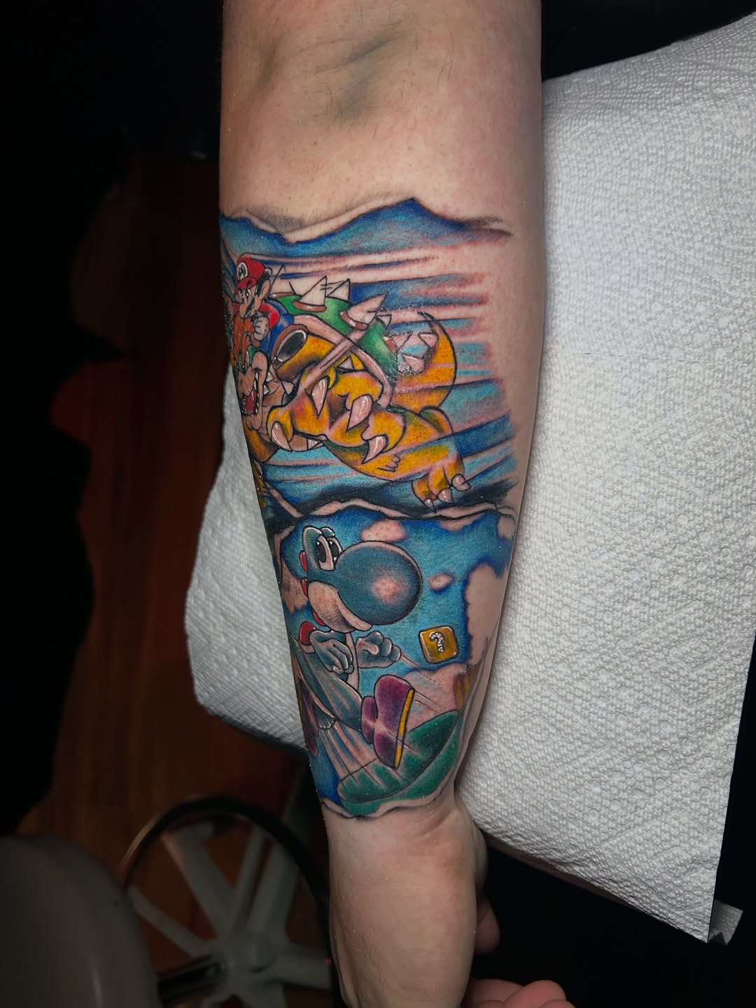 Tattoo by @charlld0 โ new_school, anime