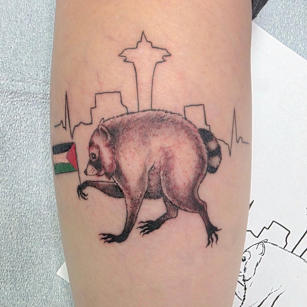 Tattoo by @girlroni — realism, black_and_grey