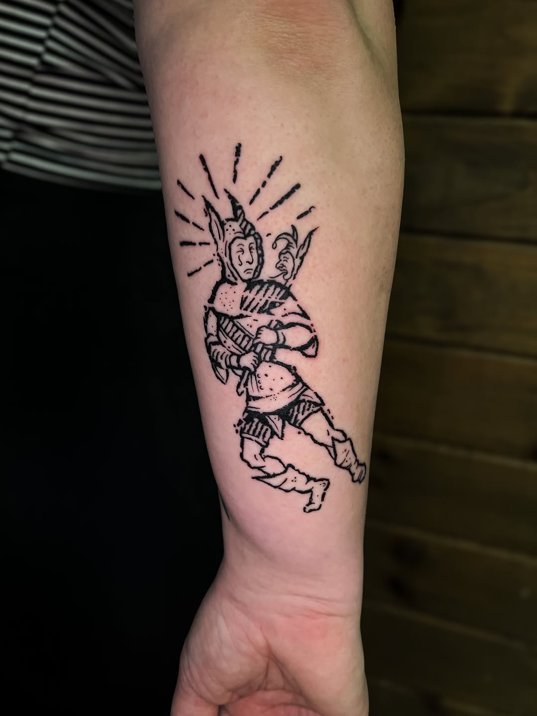 Tattoo by @everguild.ink — illustrative, black_and_grey