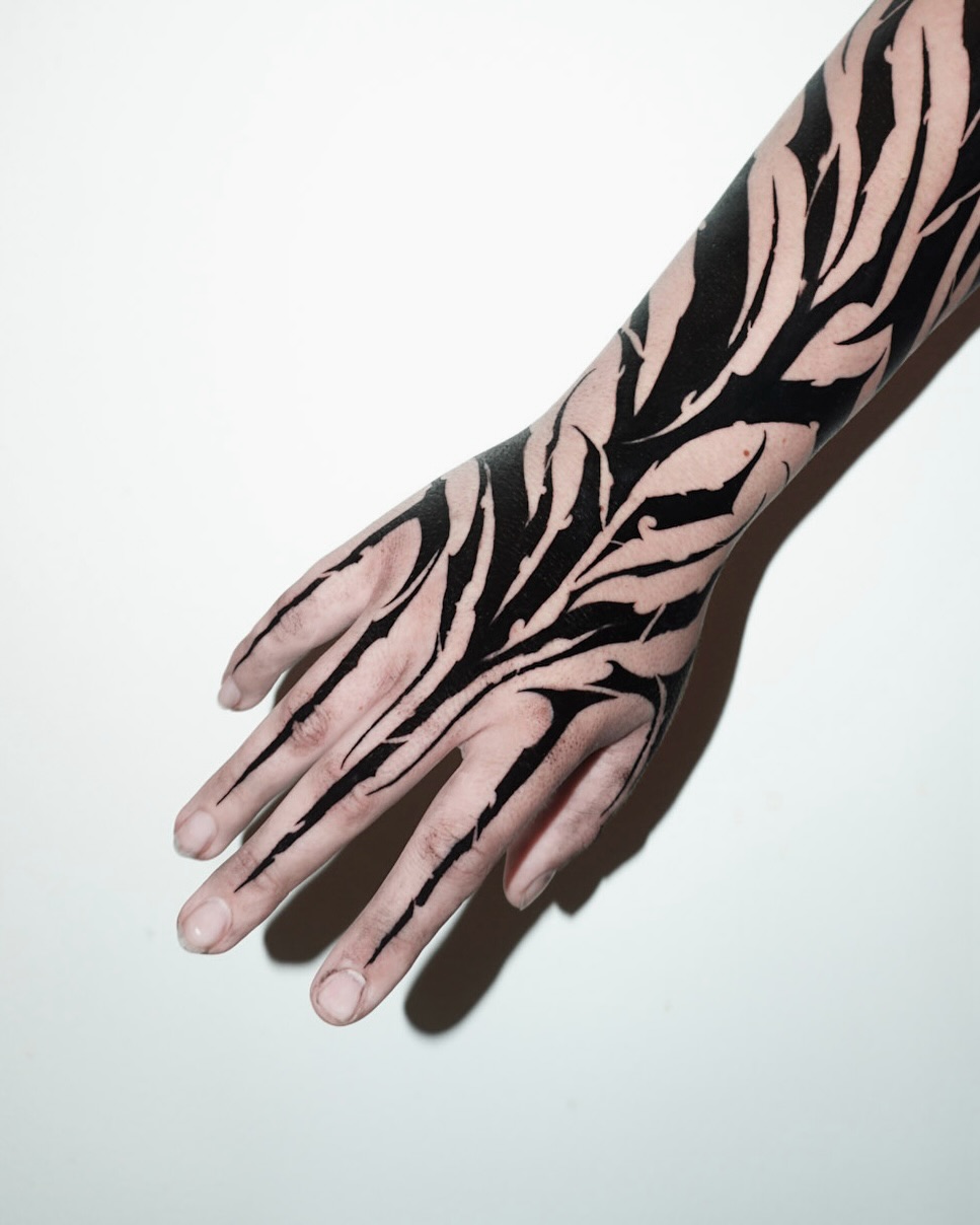Tattoo by @dock.artt — blackwork