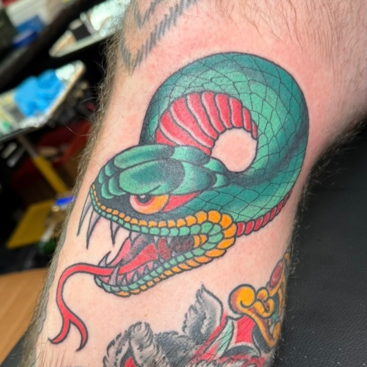 Tattoo by @hellboundhawktattoos โ american_traditional