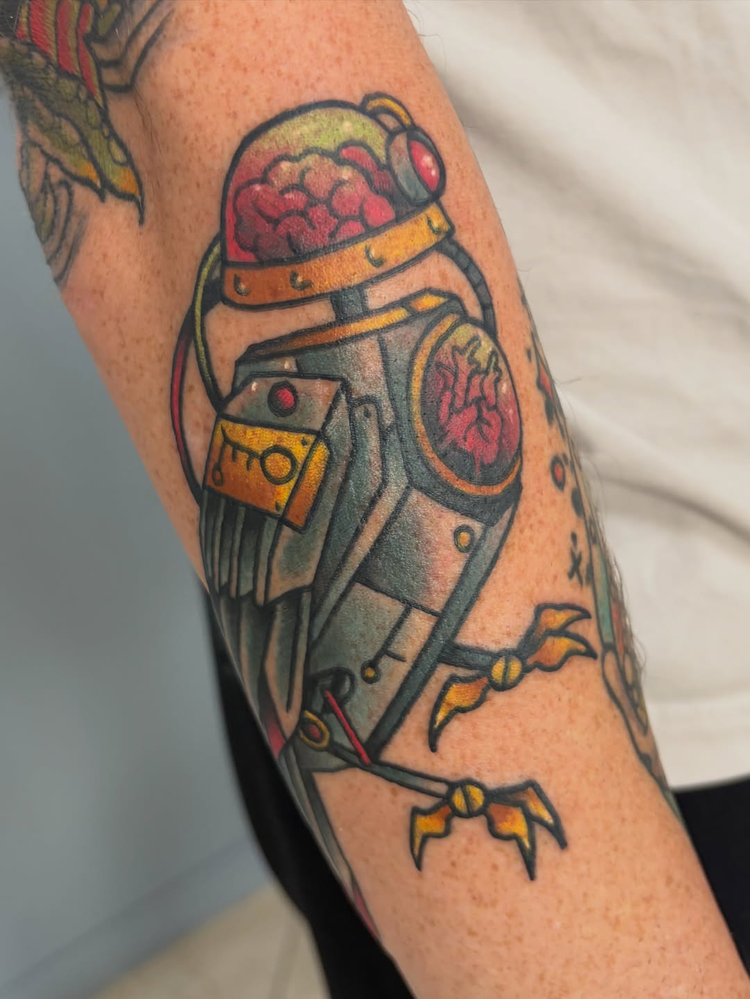 Tattoo by @garrettxjerome โ new_school
