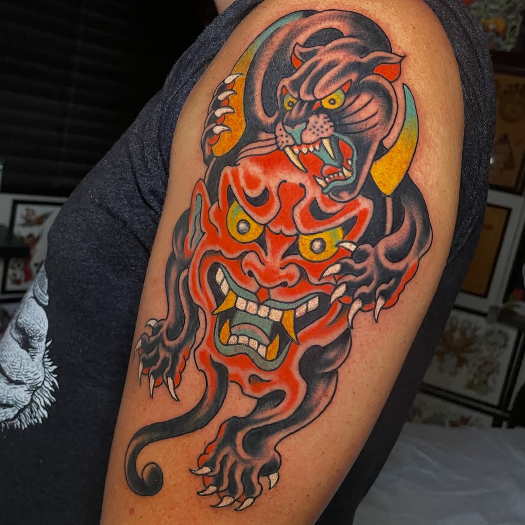 Tattoo by @daveconleytattoo โ american_traditional, neo_traditional