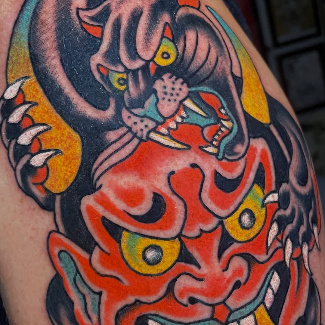 Tattoo by @daveconleytattoo โ american_traditional, neo_traditional