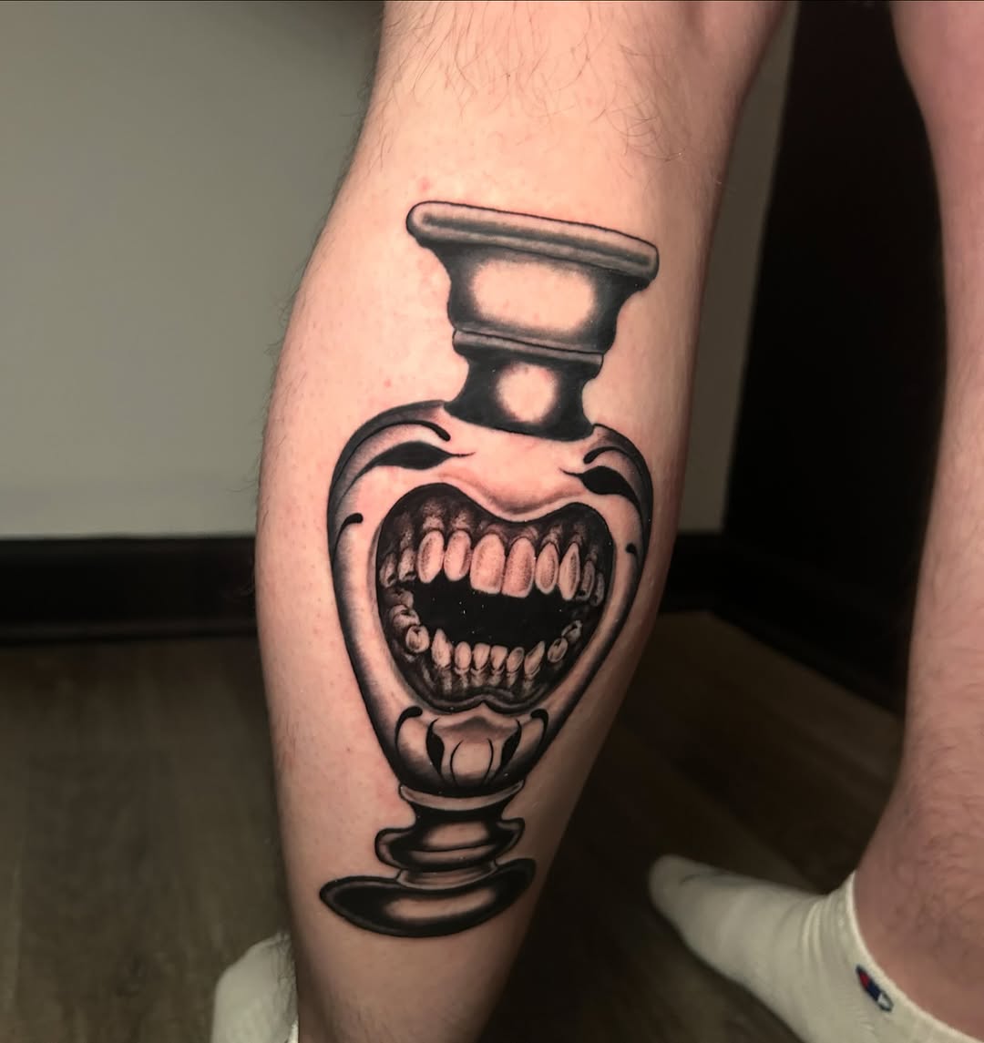 Tattoo by @socratiicrrat โ black_and_grey, realism