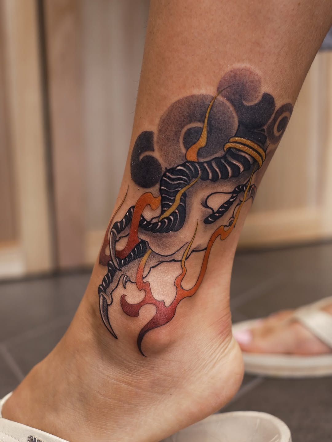 Tattoo by @billy.holistic โ japanese_irezumi, blackwork