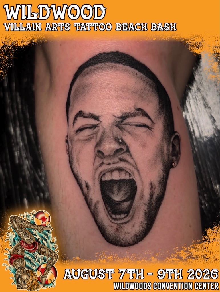 Tattoo by @inkby.lee โ realism, black_and_grey