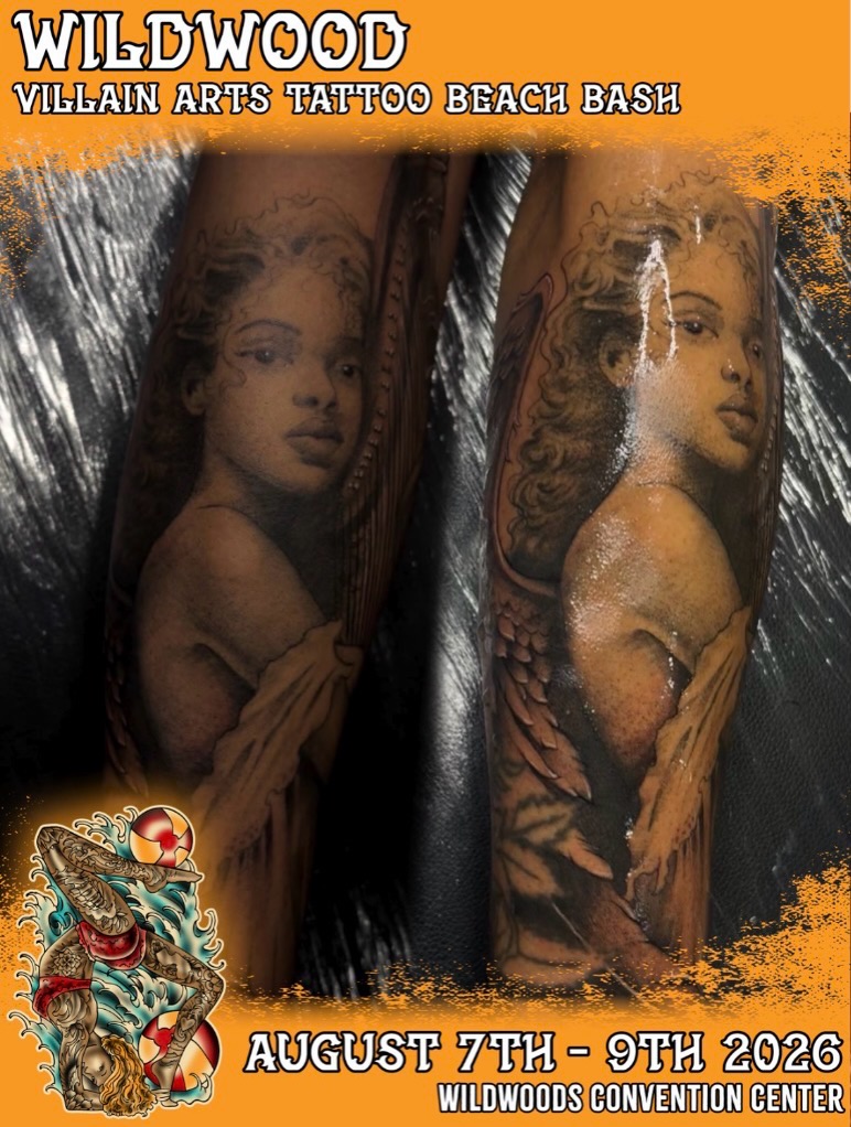 Tattoo by @inkby.lee โ realism, black_and_grey