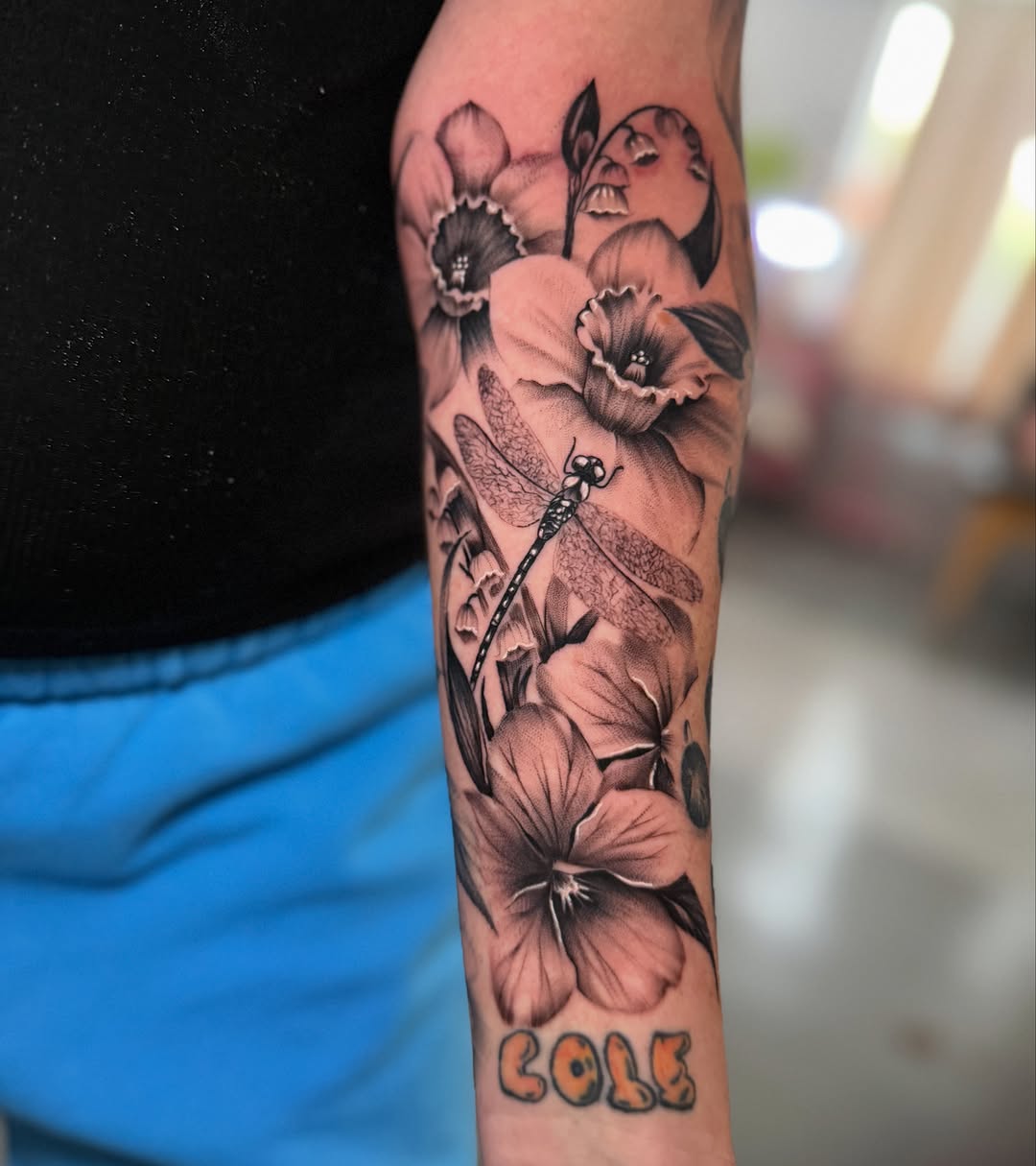 Tattoo by @hassintattoo — black_and_grey, realism