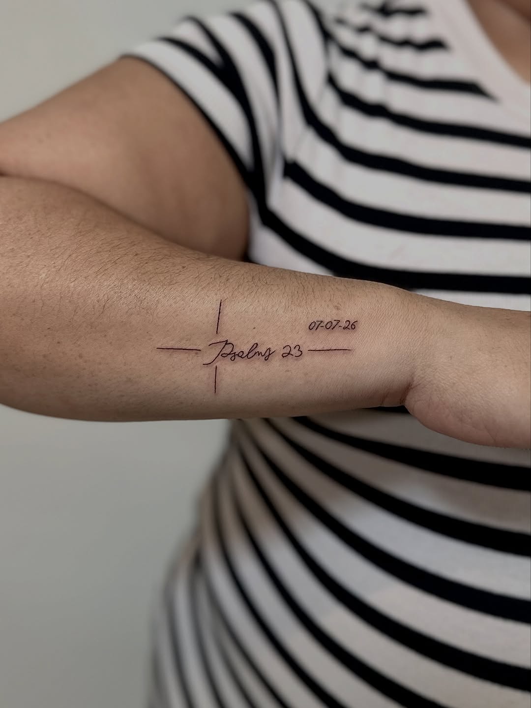 Tattoo by @ander.tattoos โ fine_line, lettering_script