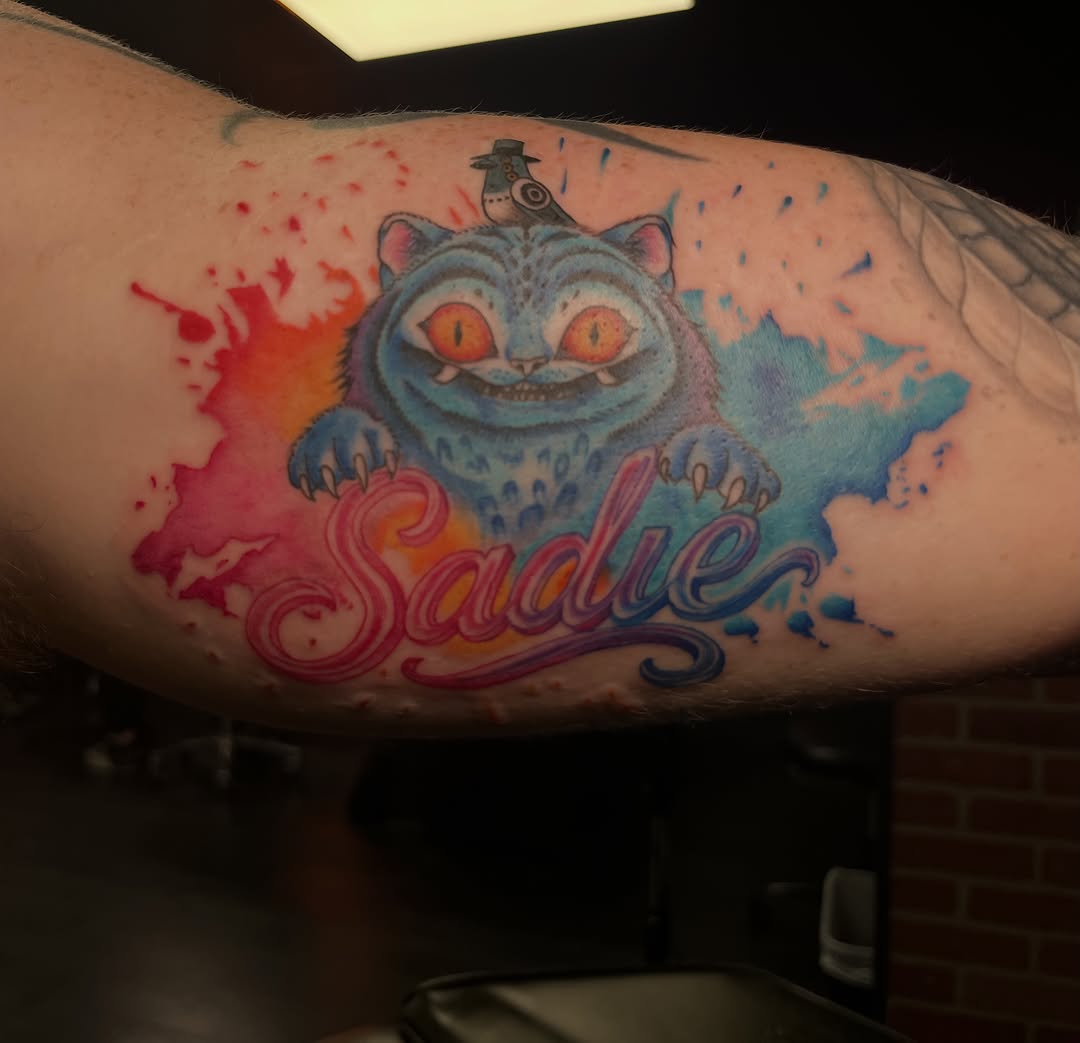 Tattoo by @mischiefinkparlor18 — new_school, watercolor