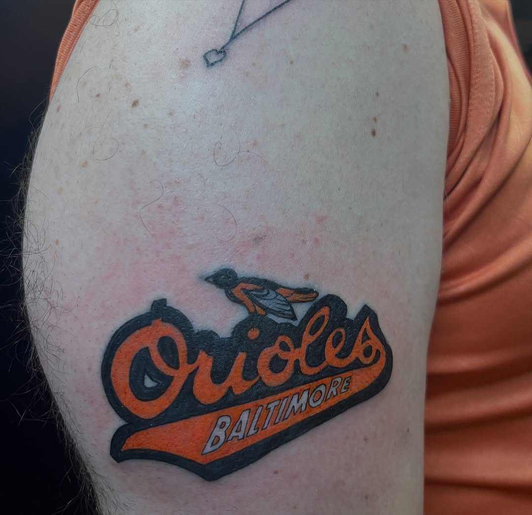 Tattoo by @mischiefinkparlor18 — lettering_script