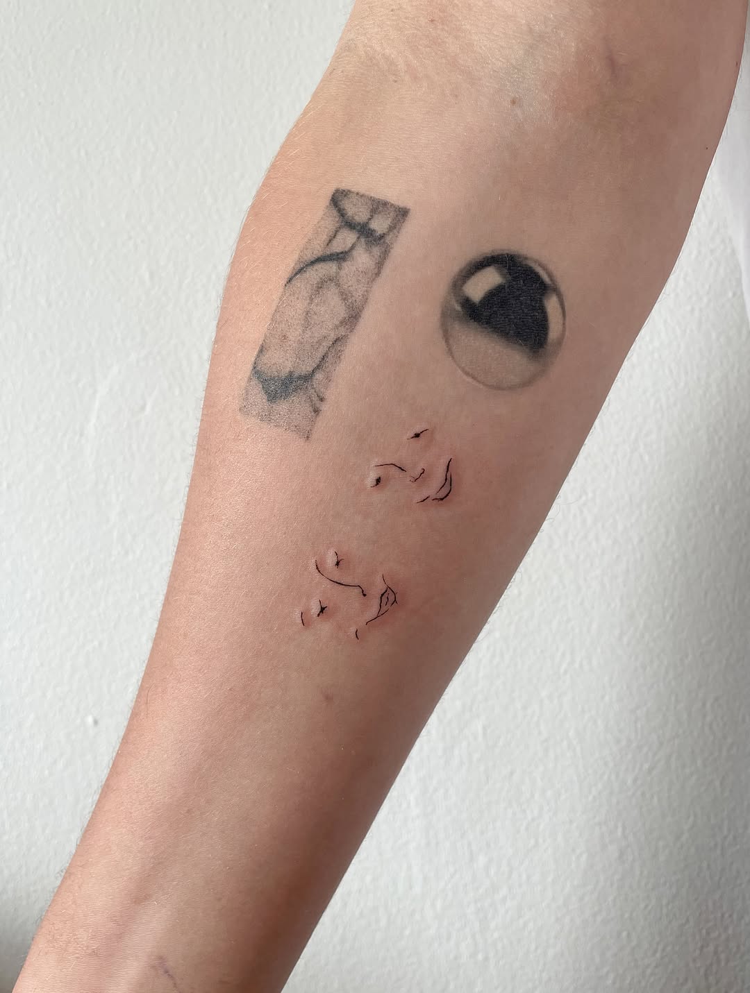 Tattoo by @jasv.tattoo — fine_line, black_and_grey