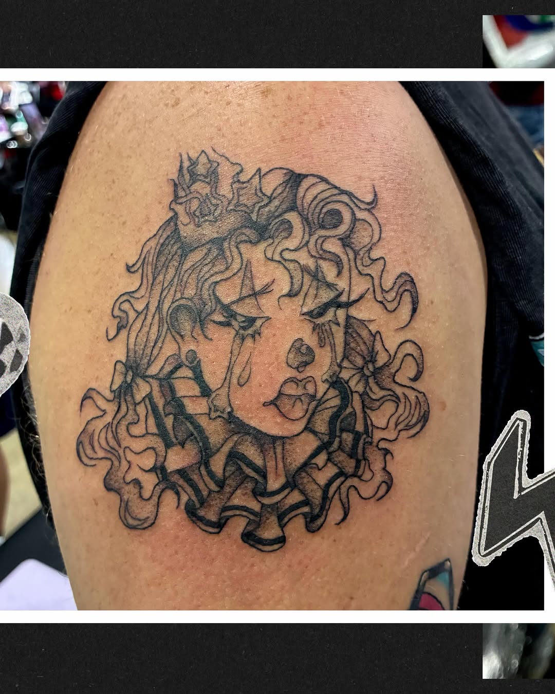 Tattoo by @alexztats — chicano, black_and_grey
