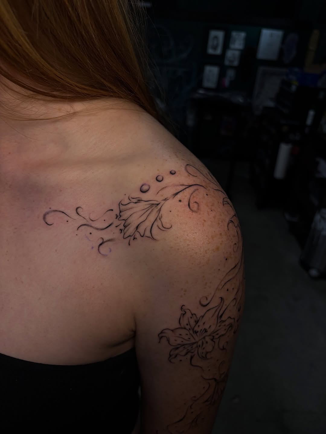 Tattoo by @sexyratpotion โ fine_line, ornamental