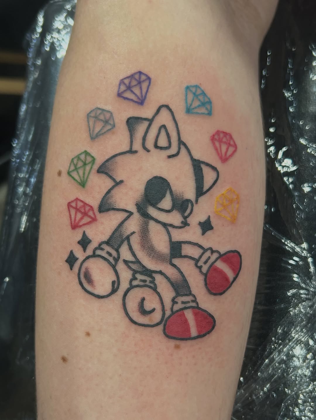 Tattoo by @la5k0_creati0n5 — new_school, anime