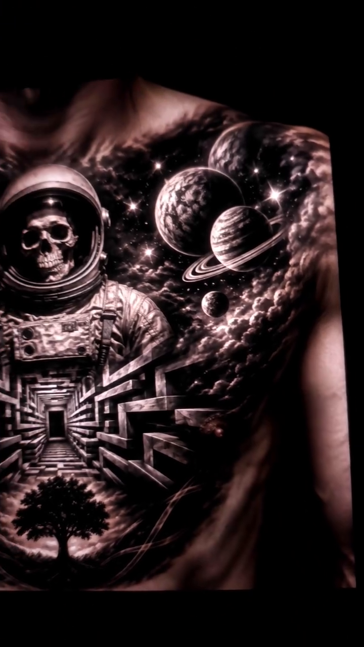 Tattoo by @x1.topsecret — dark_realism, black_and_grey