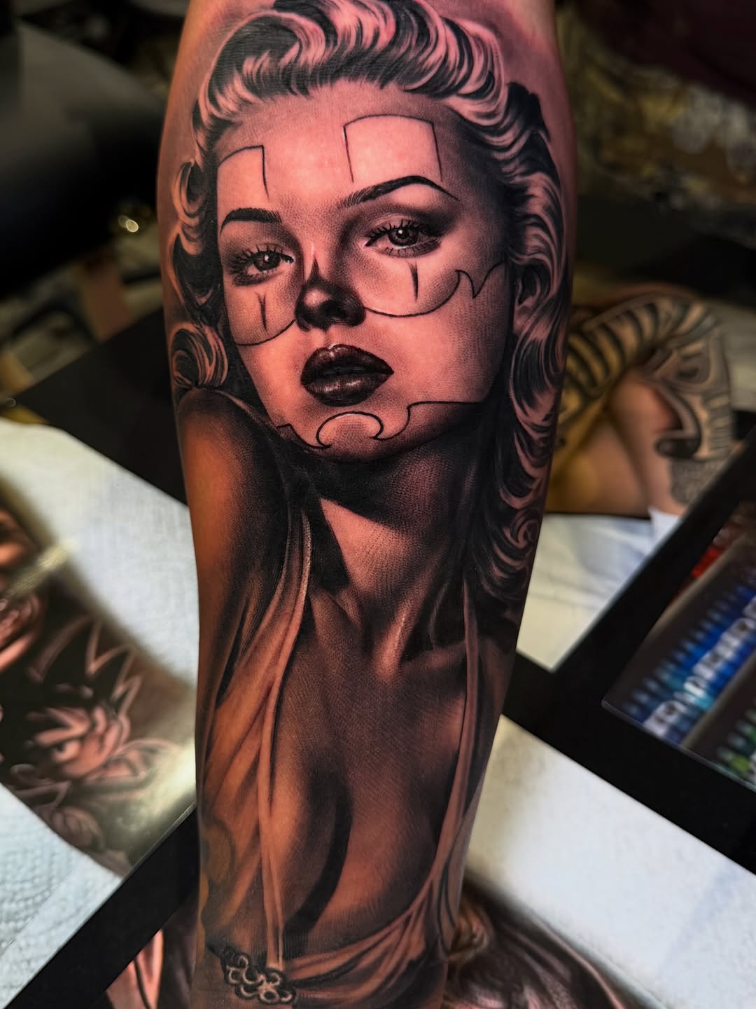 Tattoo by @suave.serg714 β realism, chicano