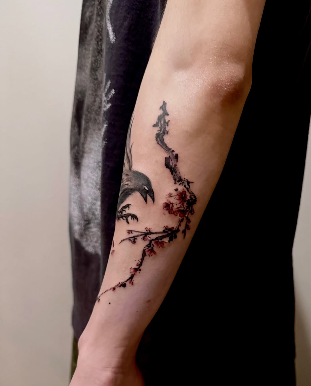 Tattoo by @swani_tattoo — illustrative, black_and_grey