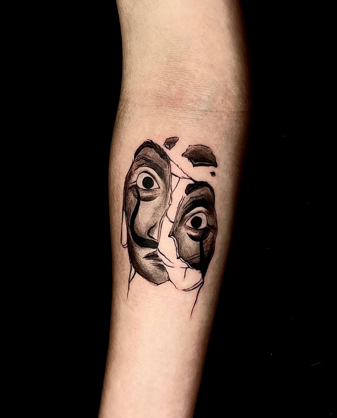 Tattoo by @swani_tattoo — black_and_grey, realism