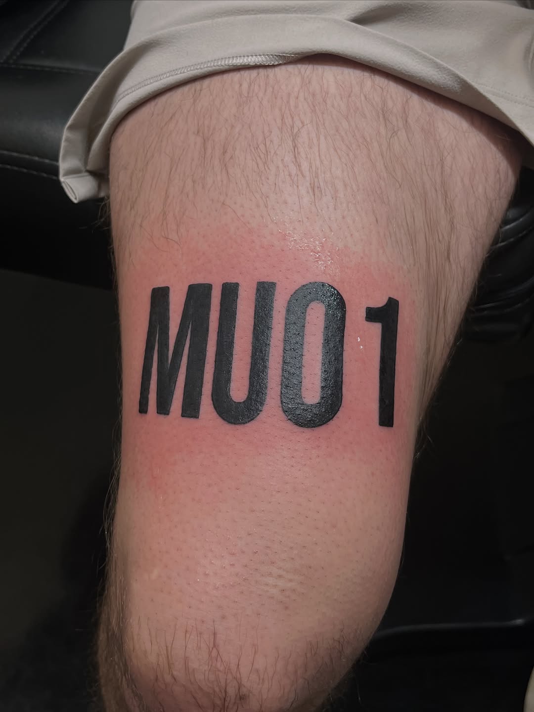 Tattoo by @sailor_riot — lettering_script