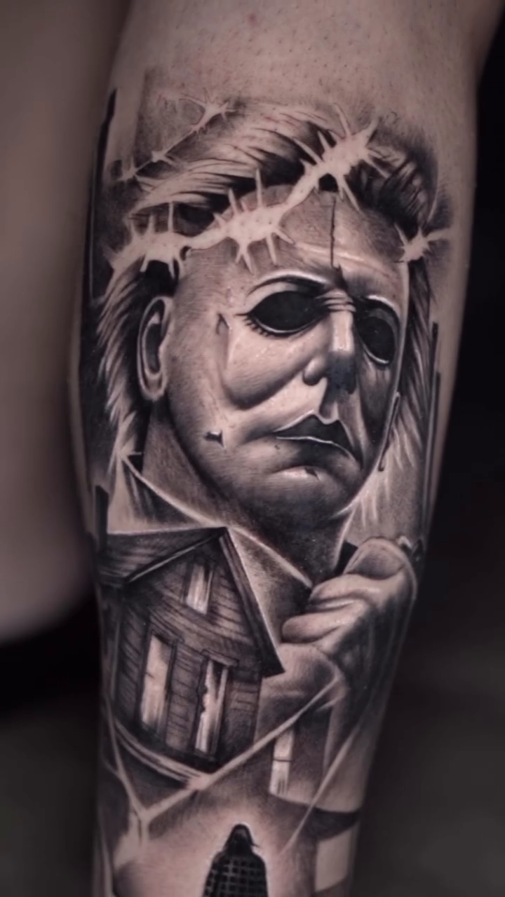 Tattoo by @danielmunoz.art — realism, dark_realism