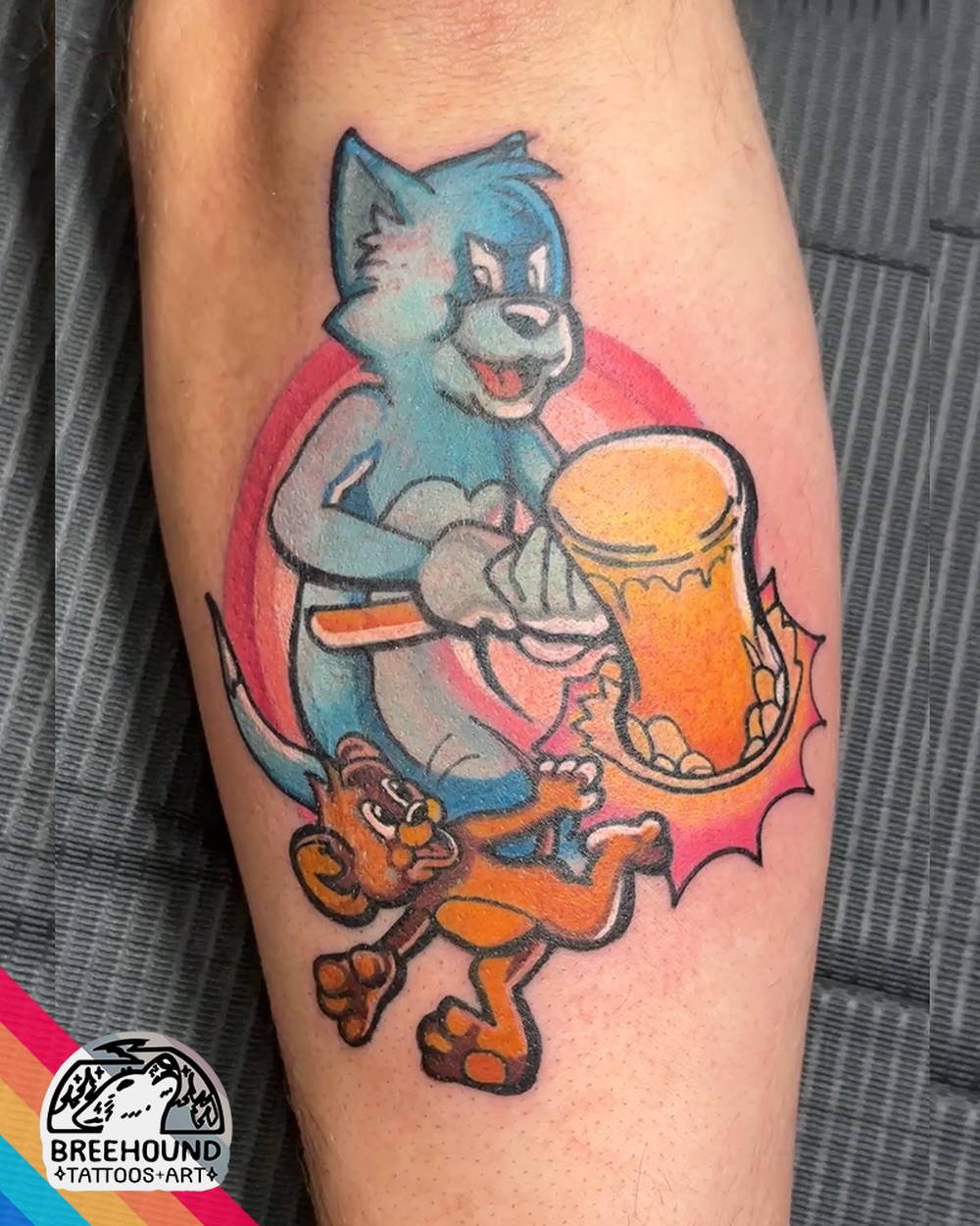 Tattoo by @breehound β new_school