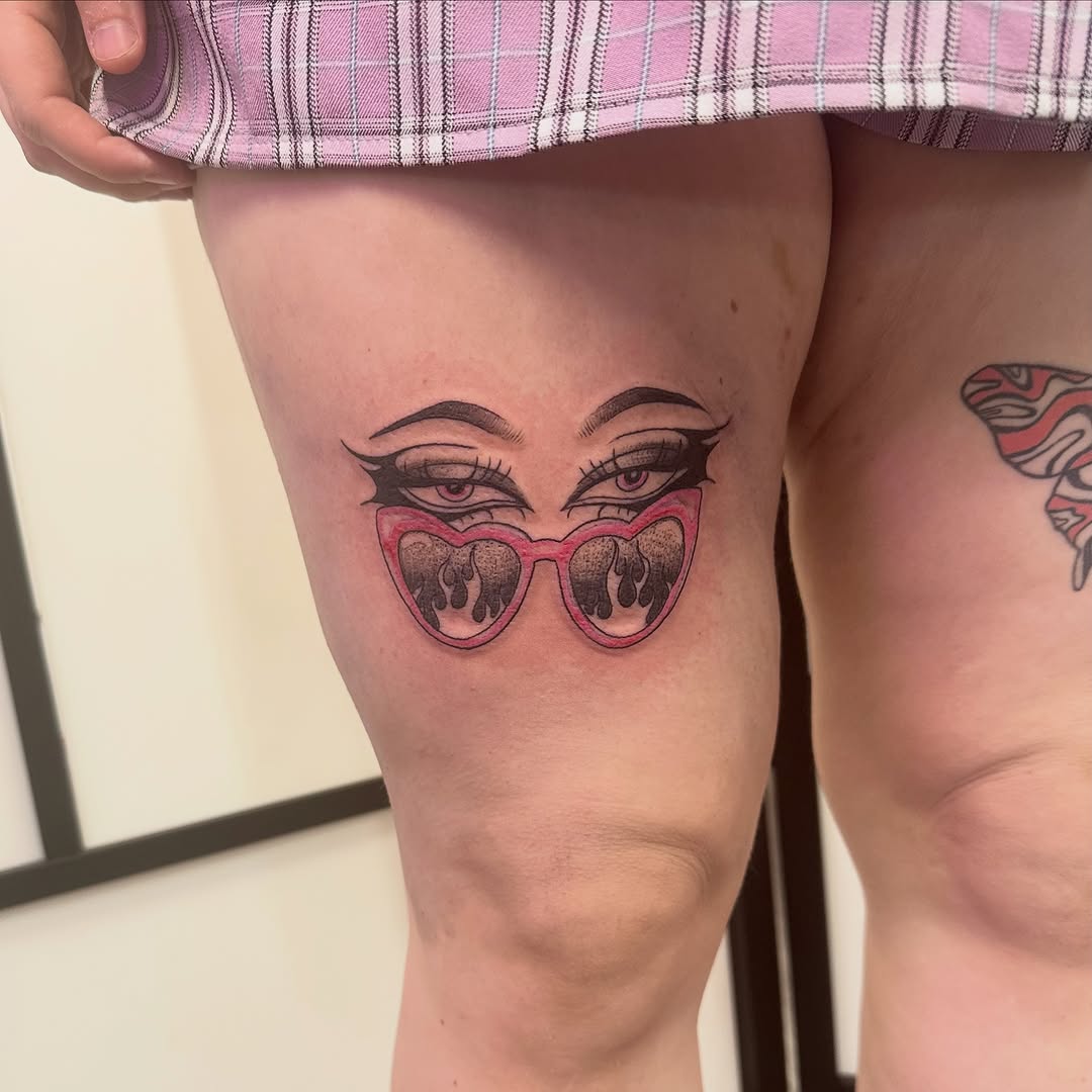 Tattoo by @meg.the.cyclopz_ — new_school, illustrative
