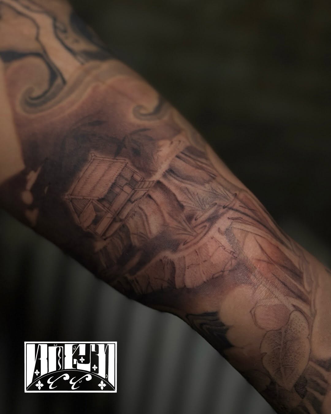 Tattoo by @vince.tattoos — realism, black_and_grey
