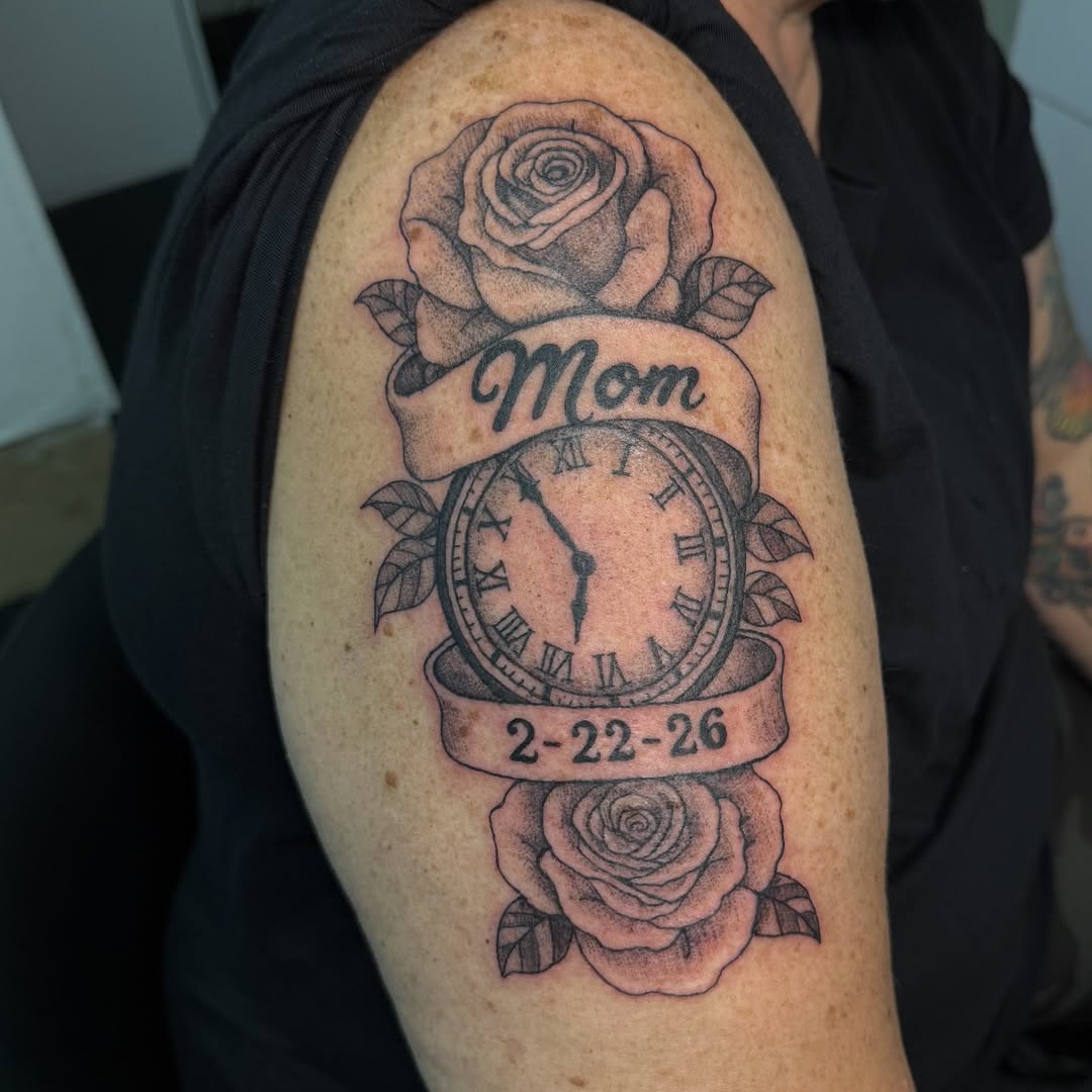Tattoo by @inkbyvicc โ black_and_grey, realism