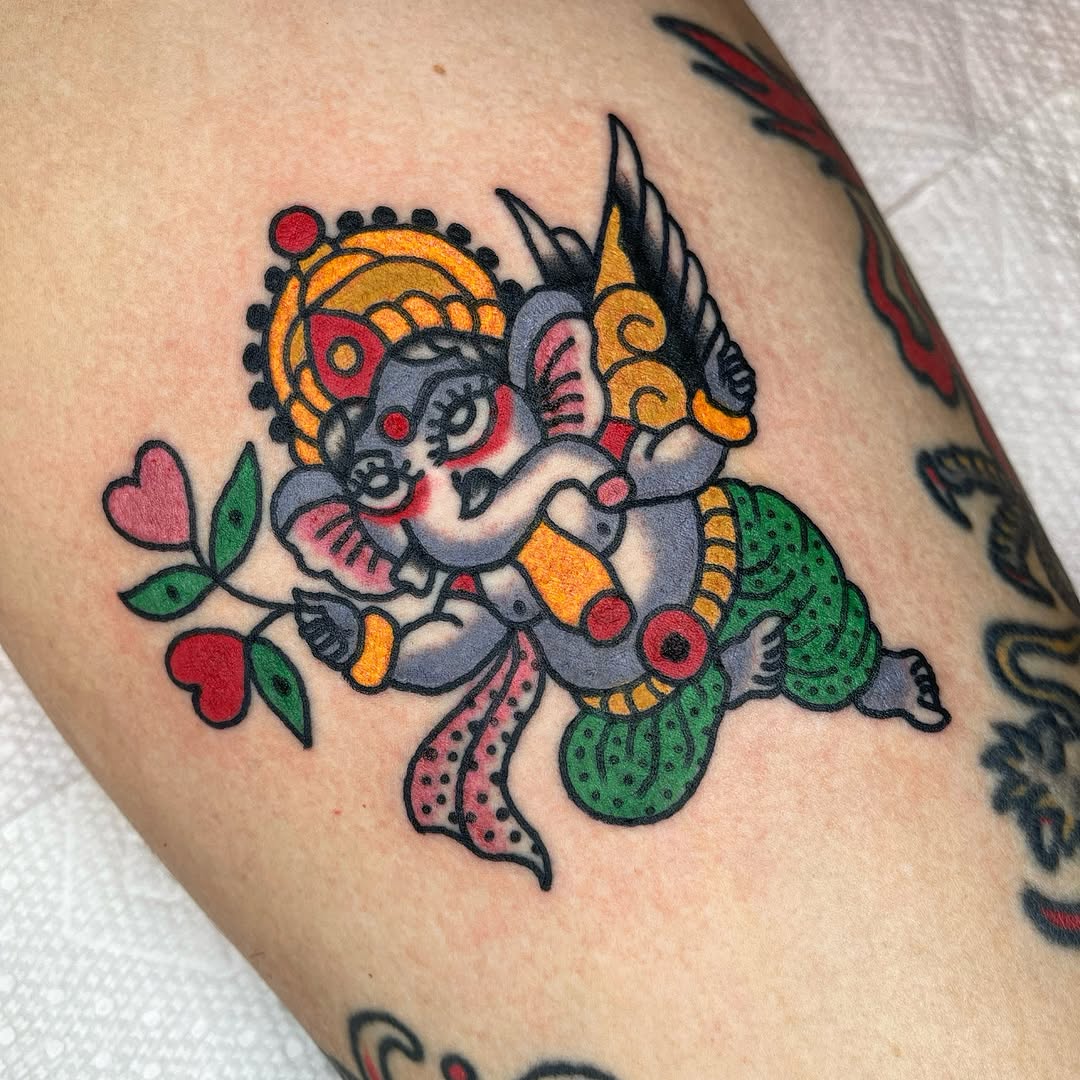 Tattoo by @gunga_ma — american_traditional