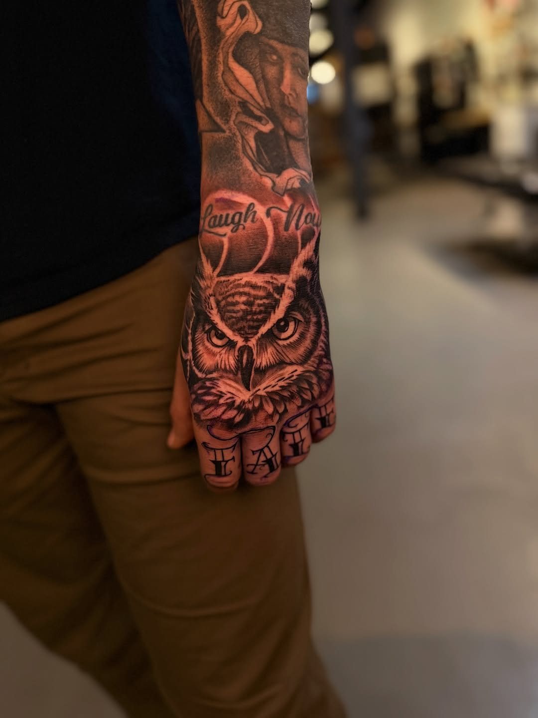 Tattoo by @nefdraws — realism, black_and_grey