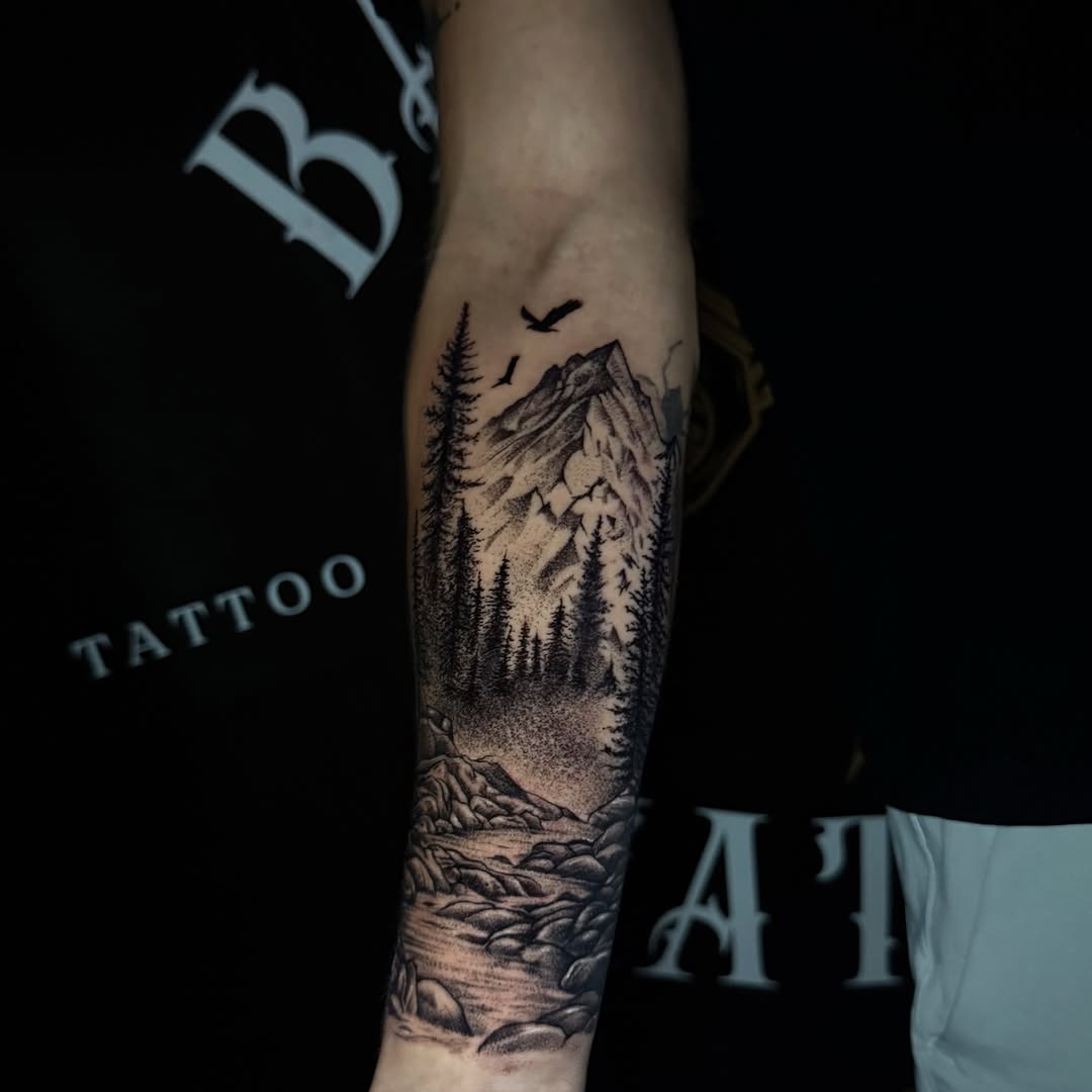 Tattoo by @ricson.mojica — dotwork, black_and_grey