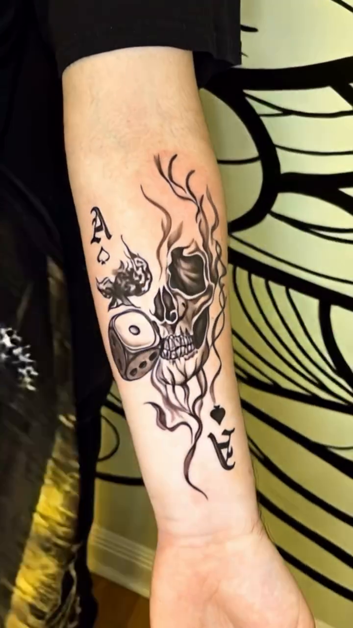 Tattoo by @_fergie_ferg — blackwork, chicano