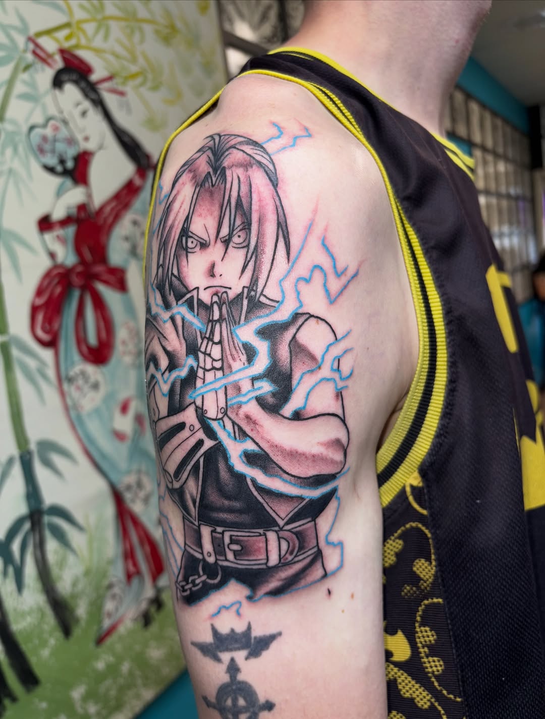 Tattoo by @cooptat2 — anime, trash_polka