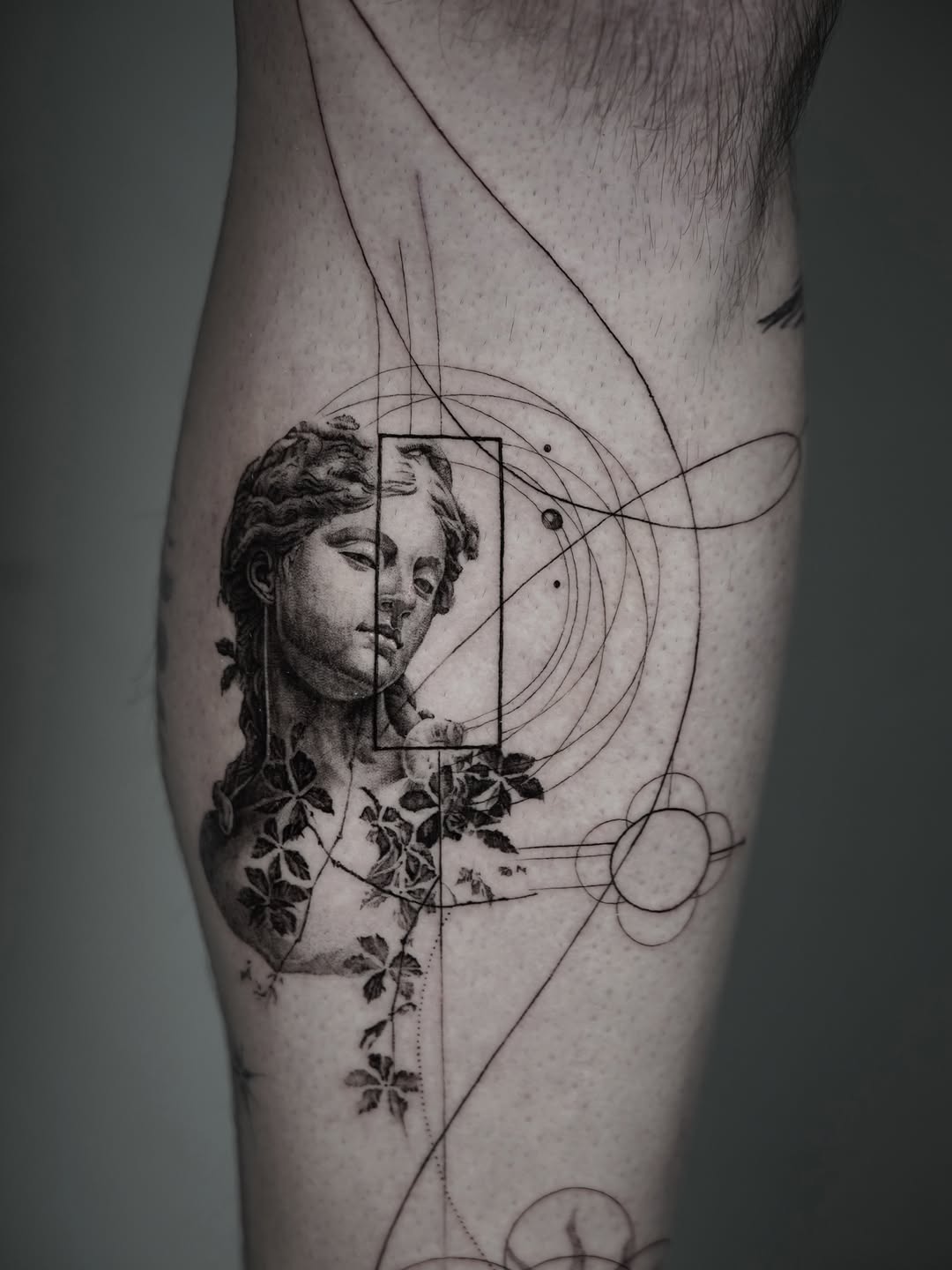 Tattoo by @the_devlintattoos โ realism, geometric