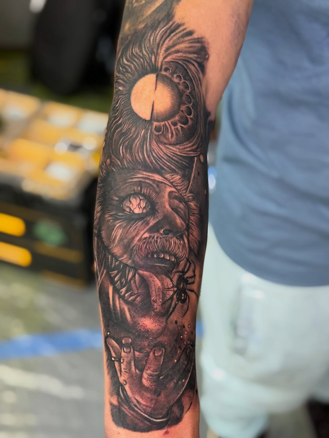 Tattoo by @tattoosbybatch — black_and_grey, realism