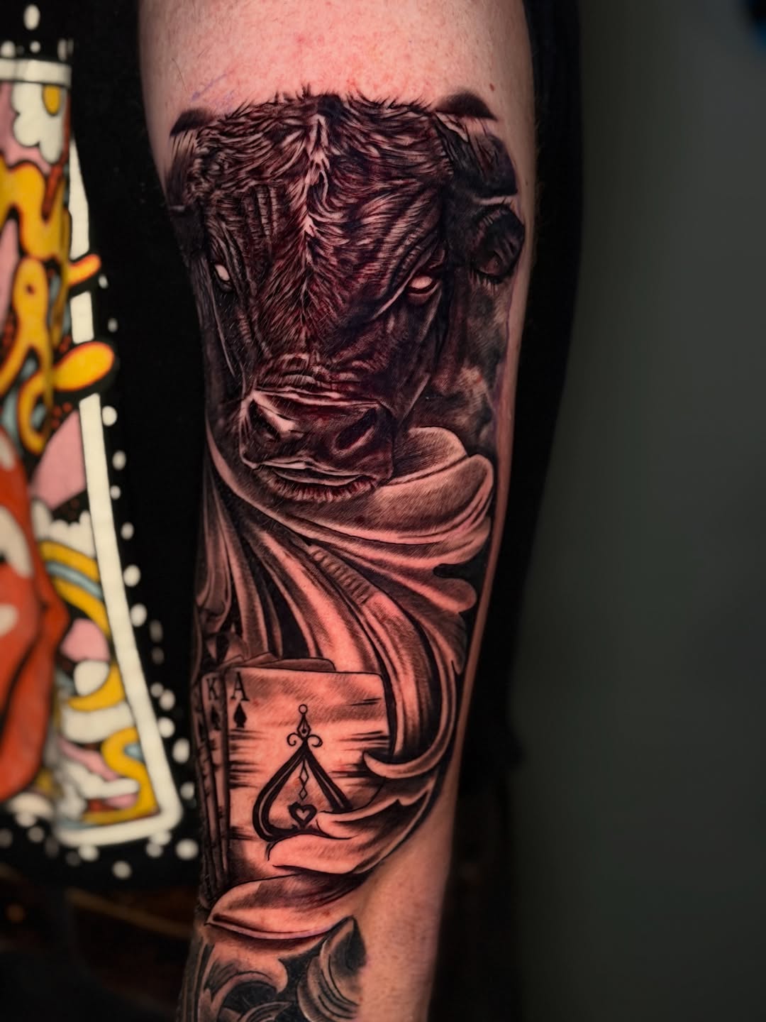 Tattoo by @tattoosbybatch — realism, black_and_grey