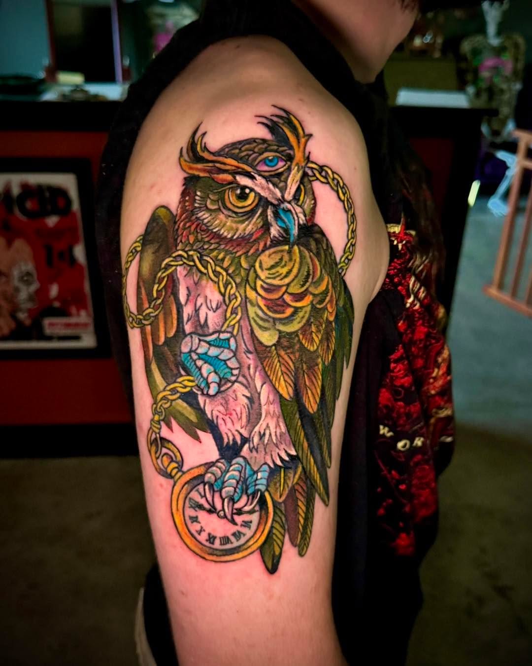 Tattoo by @jherrontattoo — neo_traditional, realism
