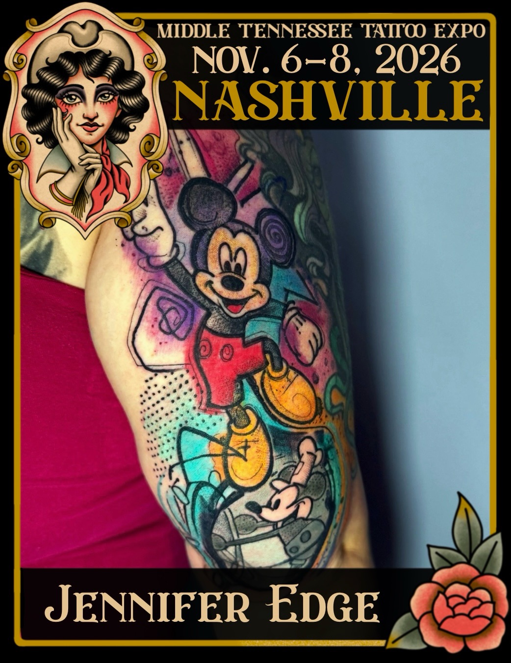 Tattoo by @jenniferedge โ new_school, trash_polka