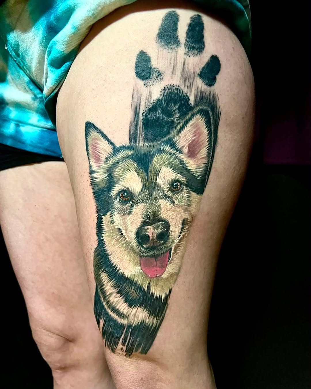 Tattoo by @doomsdaydani — realism, black_and_grey