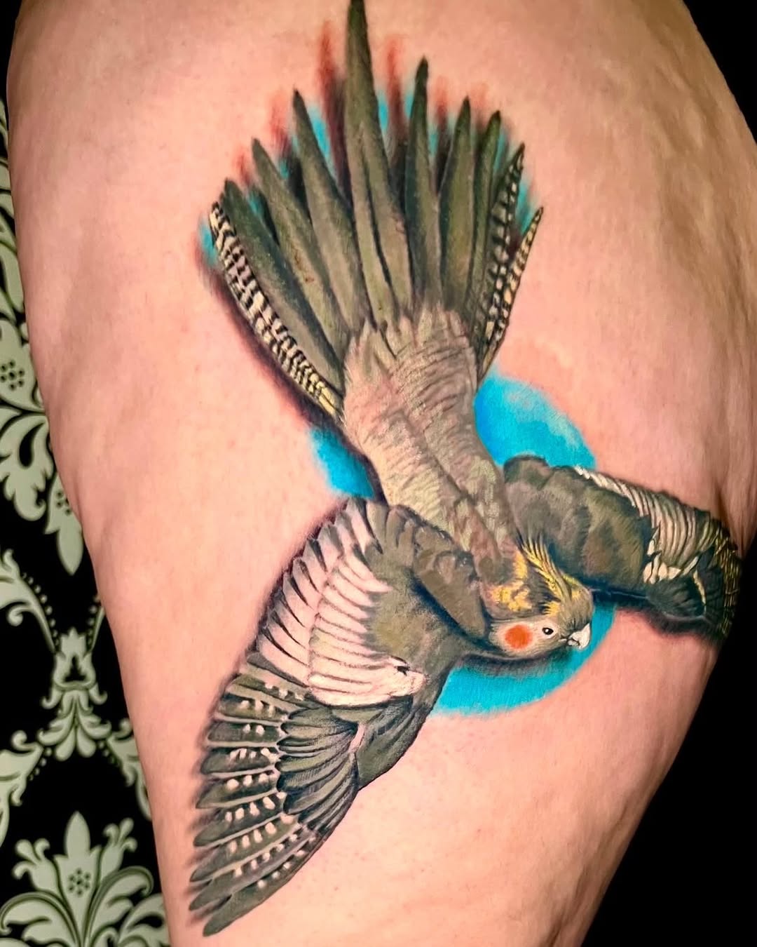 Tattoo by @doomsdaydani — realism, black_and_grey