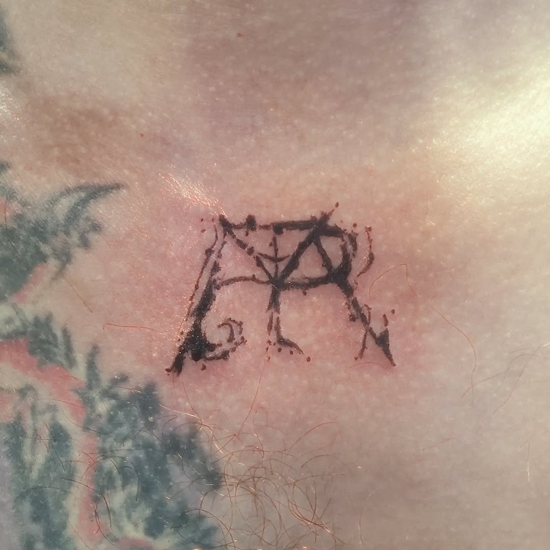 Tattoo by @natalies_tatties — lettering_script