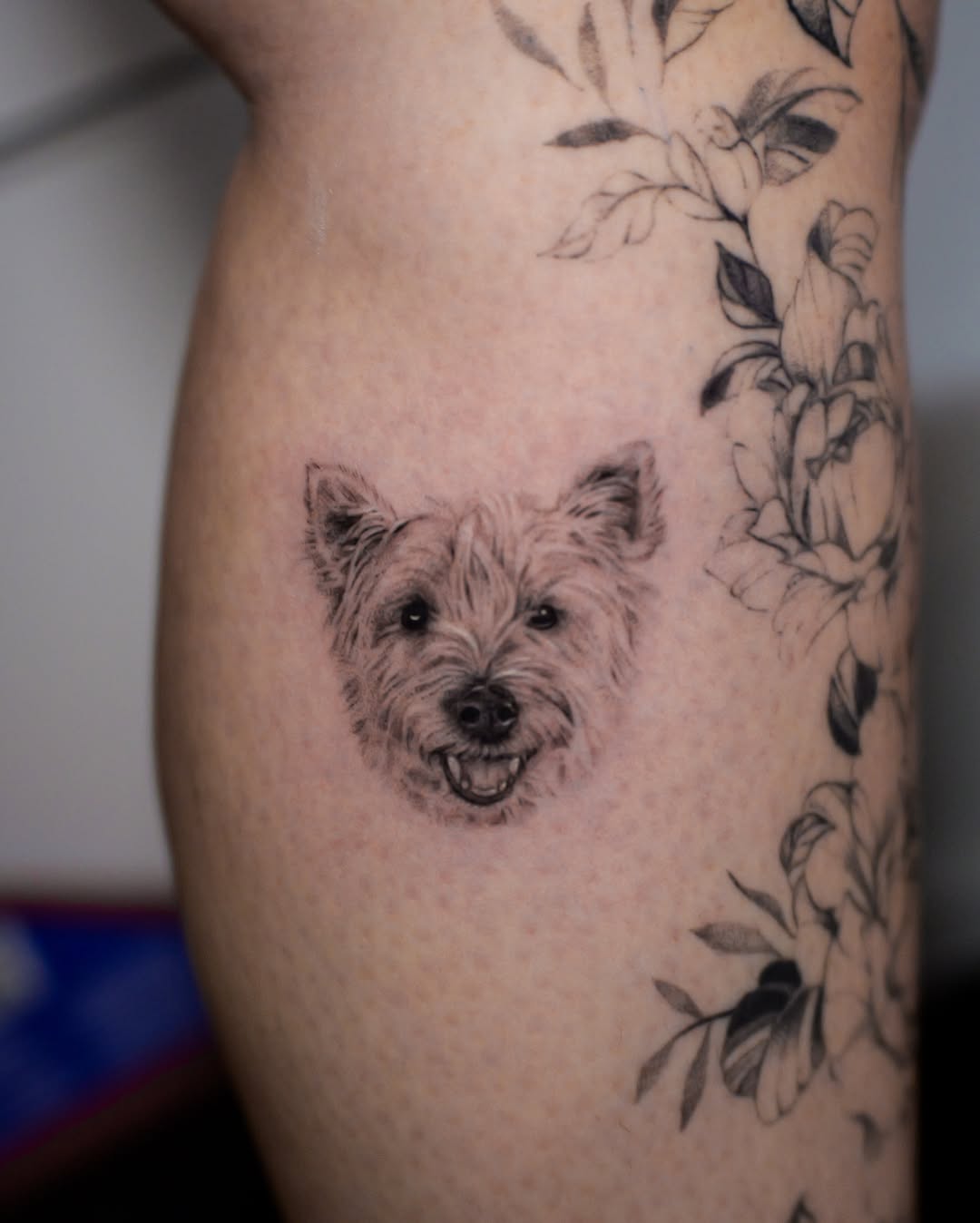 Tattoo by @minto.tattoo โ realism, black_and_grey